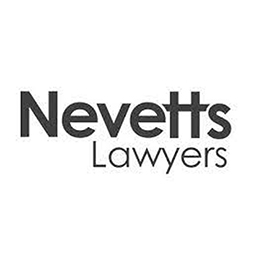 Nevetts lawyers logo.