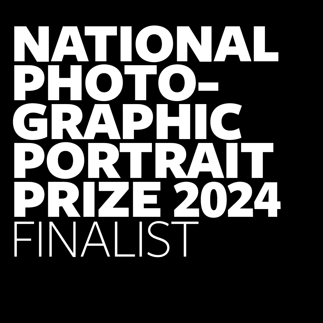 National Photo-graphic portrait prize 2024 finalist logo.